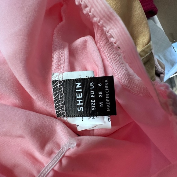 Shein Pink Lace Cami Top - Picture 5 of 5